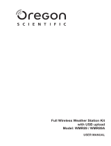 Oregon Scientific WMR89 User manual