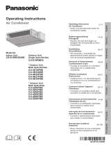 Panasonic CUE18RBEACU3E18PBE Operating instructions