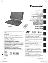 Panasonic DVD-LS92EG Owner's manual