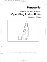 Panasonic ER430 Owner's manual