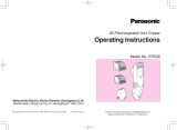 Panasonic ER-508 User manual