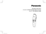 Panasonic ER-GB96 Owner's manual