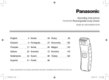 Panasonic ERGY30 Operating instructions