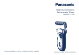 Panasonic ES-7101 Owner's manual