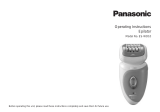 Panasonic ESWD10 Operating instructions
