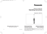 Panasonic EW1012 Operating instructions