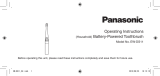 Panasonic EWDS11 Operating instructions