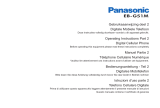 Panasonic G51M User manual