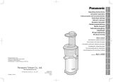 Panasonic MJ-L600 Owner's manual