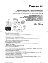 Panasonic MKF800 Owner's manual