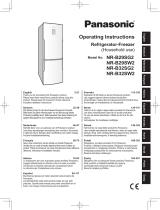Panasonic NR-B29SG2 Kühl-gefrierkombination Owner's manual