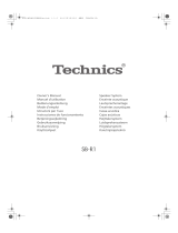 Panasonic SB-R1-E Owner's manual