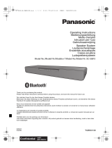 Panasonic SCSB10EG Owner's manual