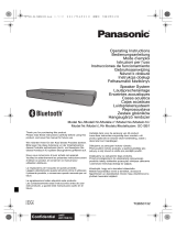 Panasonic SCSB1EG Operating instructions