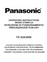 Panasonic TX32A300E Owner's manual