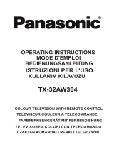 Panasonic TX-32AW304 Owner's manual