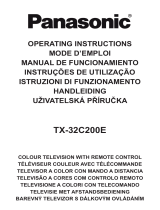 Panasonic TX-32C200E Owner's manual