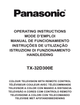 Panasonic TX32D300E Owner's manual