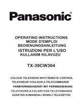 Panasonic TX39CW304 Owner's manual