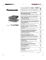 Panasonic TY42TM6Z Operating instructions