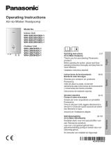Panasonic WHSDC05H3E51 Operating instructions