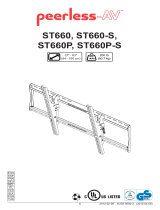 Peerless Industries ST660P-S User manual