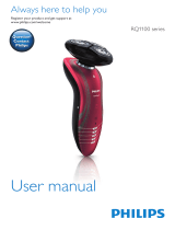 Philips wet and dry shaver RQ1160/21 User manual