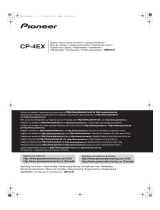 Pioneer CP-4EX Owner's manual