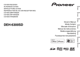 Pioneer DEH-6300SD User manual
