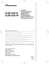 Pioneer DJM-250-W Owner's manual