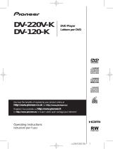 Pioneer DV-120-K Operating instructions