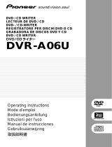 Pioneer DVR-105 User manual
