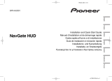 Pioneer NavGate HUD Owner's manual