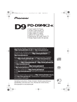 Pioneer PD-D9MK2-K Owner's manual
