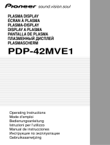 Pioneer PLASMA DISPLAY User manual