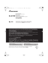 Pioneer S-11 User manual