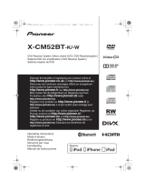 Pioneer X-CM52BT-W User manual