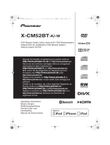 Pioneer X-CM52BT-K User manual