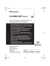 Pioneer X-HM21BT User manual
