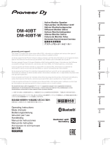 Pioneer DJ dm-40bt-w User manual