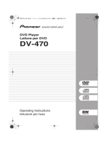 Pioneer Industrial DV-470 User manual
