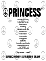 Princess Classic Fondue Owner's manual