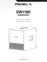 PROEL SW118H User manual