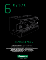 Rancilio Classe 6 E Original Instructions Manual