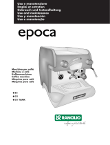 Rancilio Epoca S1 User manual