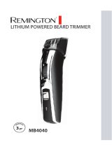 Remington MB4040 User manual