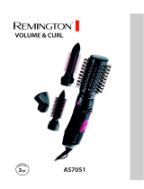 Remington Volume and Curl AS7051 User manual