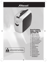 Rexel Style+ Shredder Confetti Cut Owner's manual