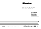 Roadstar HRA-1300DAB  User manual
