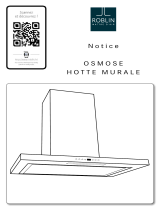 ROBLIN OSMOSE MURALE INOX Owner's manual